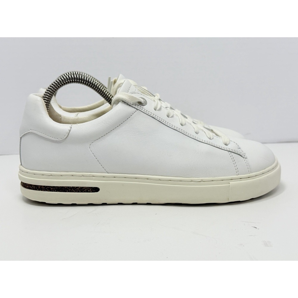 Birkenstock Bend Low White Leather Sneakers Womens 7 Mens 5 EU 38 Narrow